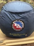 Big Agnes Blackburn Sleeping Bag 850 Downtek Regular Left Zip Blue. Fixed Price $350.00.