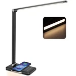 Jostic Led Desk Lamp With Night Light, Fast Wireless Charger, Usb Charging Po.... Fixed Price $47.98.
