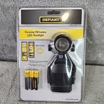 Defiant 150 Lumen Led Focusing Headlight W/ Batteries Work. Fixed Price $7.99.