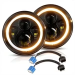 7 Inch Led Headlight, 60W Round With Drl/turn Signal Lights/high Be.... Fixed Price $70.13.