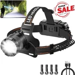 Lampara Led De Cabeza Recargable - Impermeable Multiuso Nuevo. Fixed Price $22.61.
