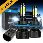 Sided 9004 Led Headlight Bulbs Hi/lo Beam 10000W 3600000LM 6000K Super Bright. Fixed Price $19.99.