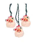10LT Santa Head Lite Set 22. Fixed Price $37.28.