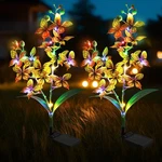 Solar Garden Lights, Flower With 4 Colors And 2 Lighting Modes, .... Fixed Price $31.28.