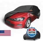 Partuto Waterproof All-weather Universal Car Cover With Right Side Zipper, 190T-. Fixed Price $71.64.