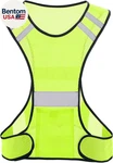 Reflective Running Vest, High Visibility Gear With Large Pocket. Fixed Price $17.57.