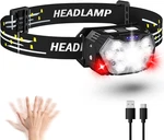 2000LM Ultra Bright 9 Led Headlamp, Usb Rechargeable Headlight, 10 Modes, Wate. Fixed Price $23.61.