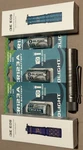 Olight +3 CR123A +1 Titanium I3T Eos +2 I3E. Fixed Price $80.00.