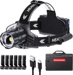 99000 High Lux Led Rechargeable Headlamp, 95H Long Battery Life With. Fixed Price $59.99.