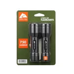 Ozark Trail Led Flashlight, 750 Lumens, IPX4 Water Resistant, 6 Hour Runtime, 2. Fixed Price $21.97.