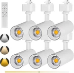 3-COLO 12W Led Track Lighting Heads,h Type With Remote,.... Fixed Price $130.46.