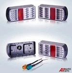 Led Rear Tail Lights Pair 12V Lamp 7 Function Trailer Caravan Truck Lorry Mark. Fixed Price $90.53.