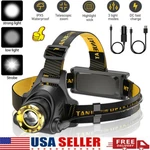 9900000LM Bright High Power Headlamp Rechargeable Tactical Headlight Flashlight. Fixed Price $29.80.