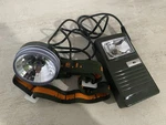 Vintage Rei Headlamp DL223A Battery Powered Green (tested) 1970. Fixed Price $9.99.