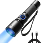 Consciot Uv Flashlight Black Usb-c Rechargeable, 365NM Led Ultraviolet. Fixed Price $21.36.