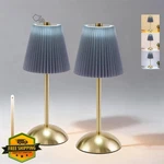 Petiitlyt Table Lamps Slate Blue Set 2. Fixed Price $47.98.