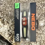 Nebo Curvbeam 600 Flex Lumens Rechargeable Led Headlamp IP67 Black/red. Fixed Price $30.00.