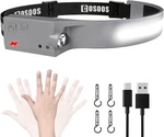 Bright 1000 Lumen Rechargeable Led Headlamp With Motion Sensor - Lightweight Gre. Fixed Price $16.99.