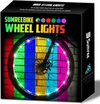 Led Bike Wheel LIGHTS,2-TIRE Pack Usb Rechargeable Color-chang. Fixed Price $39.51.