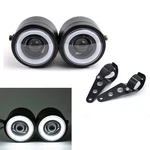 Motorcycle Headlights Dual Led Headlamp For Cafe Racer Chopper Cus.... Fixed Price $77.25.