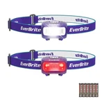 Everbrite Headlamp 2 Pack Kids With Red Light & Memory Function Purple. Fixed Price $16.99.