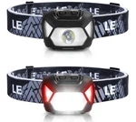 2 Pack Led Headlamp, 6 Modes, Waterproof, Battery Powered, Lightweight For Ca.... Fixed Price $12.00.