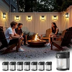 Solar Fence Lights, 8 Pack Motion Deck Outdoor, 3 Modes Fo.... Fixed Price $54.92.