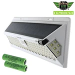 Rv 120 Led Motion Sensor Solar Exterior Porch Light White With Extra Batterie. Fixed Price $27.99.