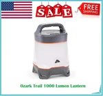 Ozark Trail 1000 Lumen Lantern Led Camping Light, 275-HOUR Runtime, Portable. Fixed Price $19.50.