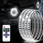 Tavaray 4PCS 17" Pure White Wheel Lights Adjustable 6500K Ultra-bright Led Wi.... Fixed Price $164.29.