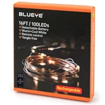 Blueye 100LEDS Rechargeable Fairy Lights,remote CONTROL,3 16FT, 1PACK. Fixed Price $19.99.