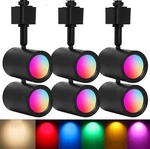12W Rgbw Track Heads,h Lighting Heads,color Changing Lights.... Fixed Price $119.74.