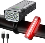 Victoper Upgraded Bike Lights, 8 Led High Lumens Super Bright Light, 5+5.... Fixed Price $59.31.