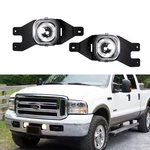 Complete Projector Fog Lights W/led Halo Ring Bezel Ford F-series Super Duty. Fixed Price $51.09.