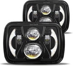 5X7 Led Headlight,jhlion Anti-glare H6054 7X6 HEADLIGHTS,180W Black. Fixed Price $79.98.