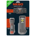 Nebo Triple Play Kit Headlamp Pocket Lantern Spotlight NEB-BND-0005. Fixed Price $36.99.