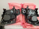 *returend Sale* Anzo (111351) Projector Headlights W/ U-bar Black Amber. Fixed Price $301.05.