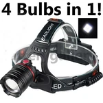990000LM Super Bright XHP90 Led Cob Headlamp Zoom Rechargeable Headlight Torch. Fixed Price $19.99.