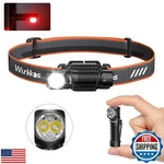 Wurkkos HD12 Headlamp 850LUMEN Usb-c Rechargeable Mini Aa Light,head Lights F. Fixed Price $44.99.