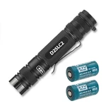 Eagletac D25LC2 Clicky 850 Lumen XM-L2 Flashlight -includes 2X RCR123A Batteries. Fixed Price $69.90.
