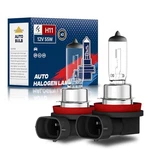 Okoenieo H11 Headlight Bulbs, 12V 55W, 4000 Lumens, 3800K, H8/9/11, Yellow. Fixed Price $17.09.