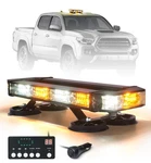 Lumenix 72 Led Rooftop Emergency Strobe Light Bar W/control Panel Magnetic Ba.... Fixed Price $112.84.