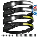Nessciera Rechargeable Led Headlamp 400 Lumens 230 Wide Beam Usb-c IPX4 5 Modes. Fixed Price $44.43.