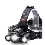 T6 Rechargeable Led Headlamp, Zoom Focus, 4 Modes, Usb-c, IP55, Black/red. Fixed Price $25.77.
