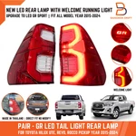 Upgrade Led Red Tail Lamp Light Assy For Toyota Hilux Revo Rocco Pickup 15-24. Fixed Price $259.99.