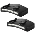 Mudder 2 Pcs Hat Clip 11 Cap Lights On Led, Black. Fixed Price $16.81.