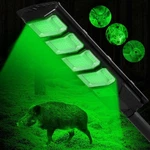 Hog Lights For Night Hunting, 12000LM Solar Green Pack, Black. Fixed Price $40.17.