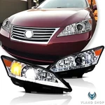 Vland Led Headlights For 2010 2011 2012 Lexus ES350 Front Lamps Chrome Housing. Fixed Price $312.83.