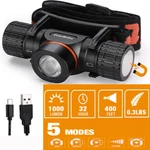 Everbrite Rechargeable Headlamp 1000 Lumen Led Usb-c 5 Light Modes Magnetic Base. Fixed Price $18.19.