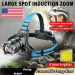 Powerful Headlamp High 1500M Long Range Zoomable Headlight Hunt Torch. Fixed Price $23.99.